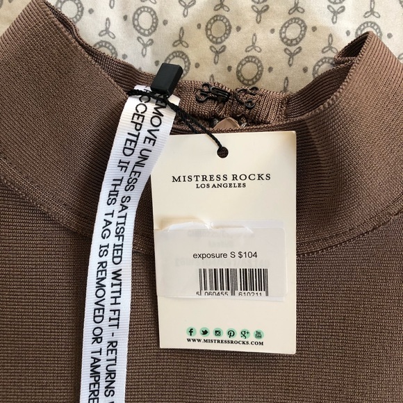 Mistress Rocks Bodycon Dress - Picture 5 of 6